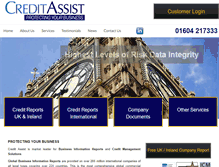 Tablet Screenshot of creditassist.co.uk